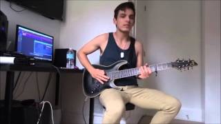 AFTER THE BURIAL | Lost In The Static | (NEW SONG 2015) GUITAR COVER