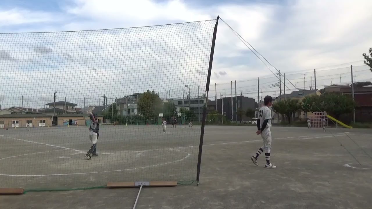 25-09-28 練習試合末②　桜ヶ丘スラッガーズ