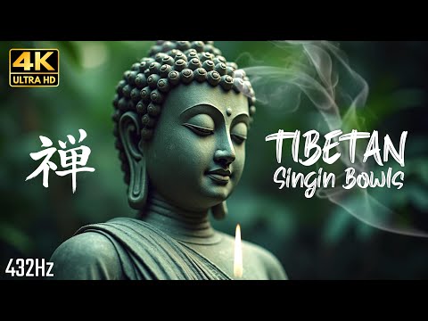 Tibetan Bowl Meditation Music – Calm Anxiety & Cleanse Negative Energy