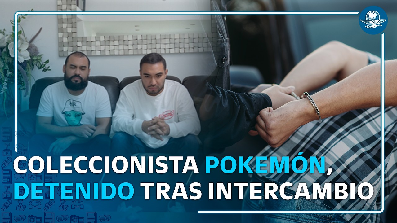 Coleccionista de Pokemón es detenido tras ser citado para vender tarjetas