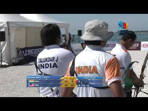 USA v India – recurve men's team gold | Porec 2011 Archery World Cup stage 1