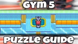 Pastoria City Gym puzzle guide on Pokemon Platinum