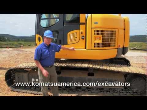 Komatsu PC228USLC-8 hydraulic excavator