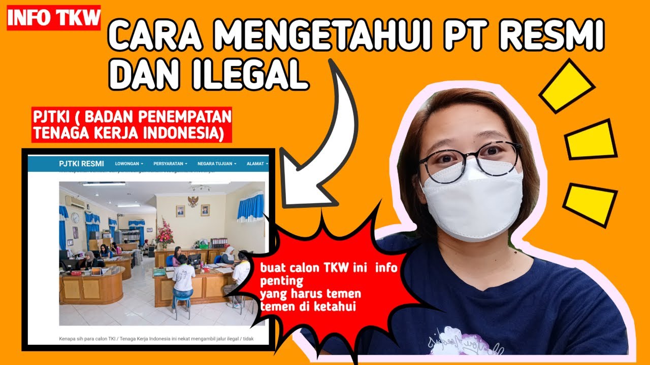 CIRI-CIRI PT RESMI & PT ILEGAL #pjtki#tkw#tkwsingapura#indonesia