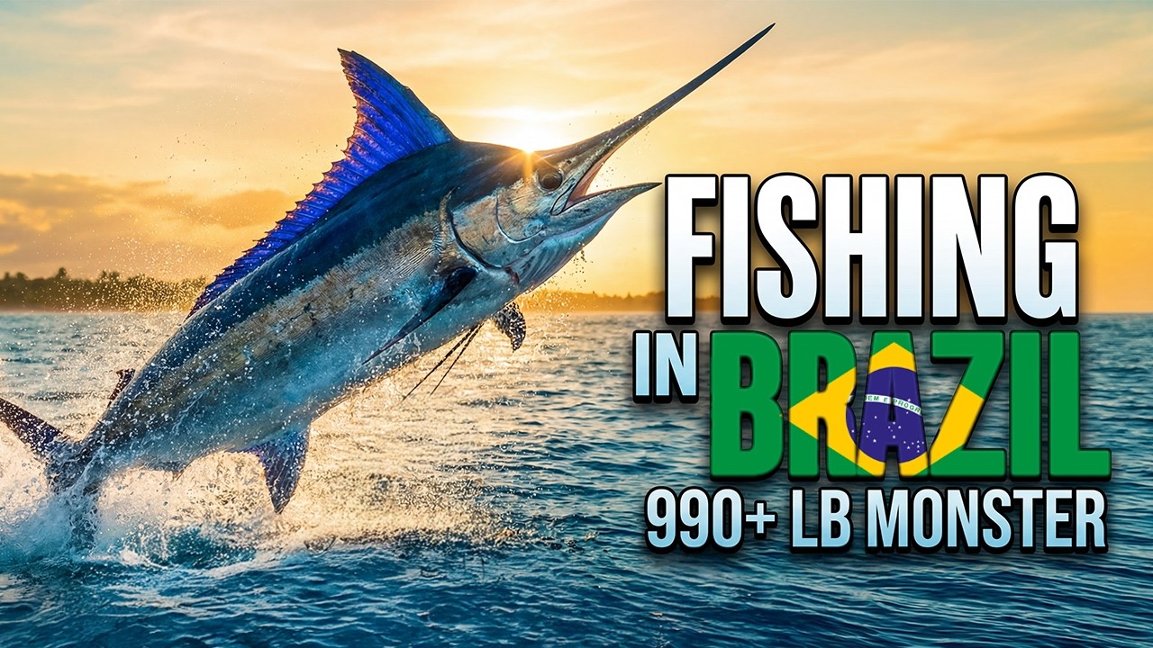 Last-Hour Giant: Crew Releases 950lb Marlin in Brazil