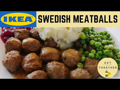 Ikea Swedish Meatballs and Gravy Recipe | Original Recipe posted on Ikea's Twitter