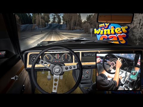 Primeira Partida e Primeiro Rolê! - My Winter Car #30