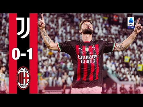 Giroud heads us to the Champions League | Juventus 0-1 AC Milan | Highlights Serie A