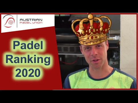 🎾 Austrian Padel Tour -  Top 10 Players 2020 @ APT year-end ranking
