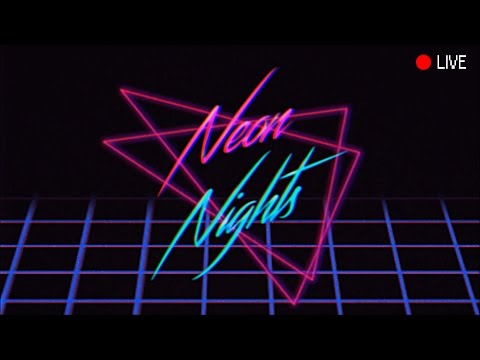 Retrowave/Synthwave/Darkwave Neon Nights Midnight Radio