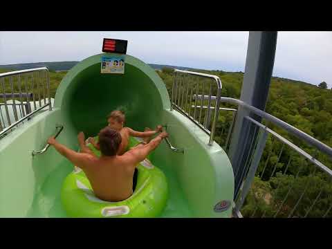 Space Combo WaterSlide at Istralandia Waterpark 2022, Croatia