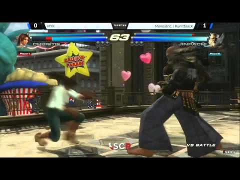 MYK vs Money Inc. RunitBlack - Tekken Tag 2 - SCR2014 DAY2