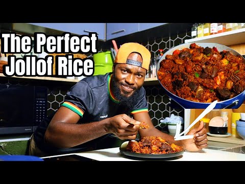 So kocht man den perfekten Ghana Jollof Reis * lecker, gut gekörnt und köstlich * Tag 12 von 100