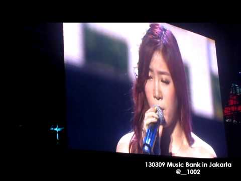 130309 Music Bank in Jakarta - SISTAR's Soyu: I Think I Love You (OST. Full House)
