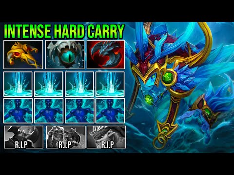 INSANE HARDEST CARRY LATE GAME [ Morphling ] NICE TEAM WORK
