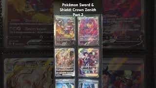 Pokemon Binder Collection: Crown Zenith Pt 2 #pokemon #collection #pokemoncards #pokemontcg #pokémon