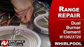 Whirlpool Stove - One Portion Does Not Heat - Dual Burner Element Repair and Diagnostic