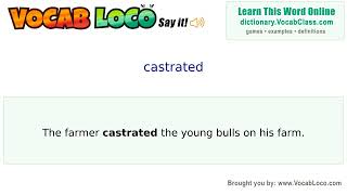 Video thumbnail for castrated