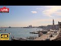 🔴 4K Live Webcam Venice - St. Mark's Basin in Live Streaming from Tribute to Music Venice
