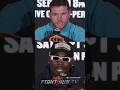 Canelo WARNS Jermell Charlo will “LEARN” in BACK & FORTH at press conference!