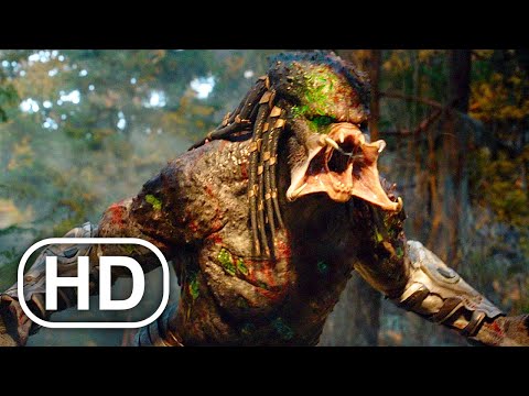 Predator Vs Predalien Fight Scene 4K ULTRA HD - Aliens Vs Predator