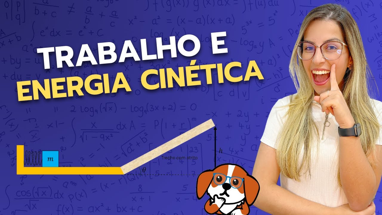Exercício Resolvido: Teorema Trabalho-Energia | Física 1 para Ensino Superior