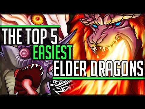 The Top 5 Easiest Elder Dragons in All of Monster Hunter! (Iceborne/Discussion/Fun) #monsterhunter