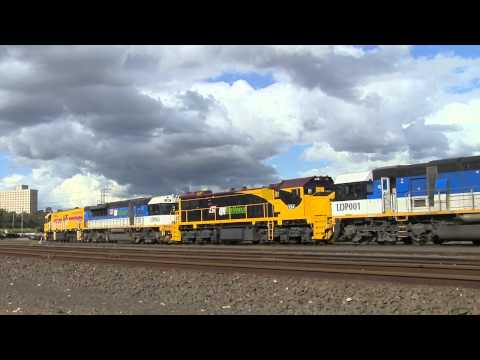 ARG's AC4308 "Drive By" With 3 LDP's & QRN X class - PoathTV Australian Trains