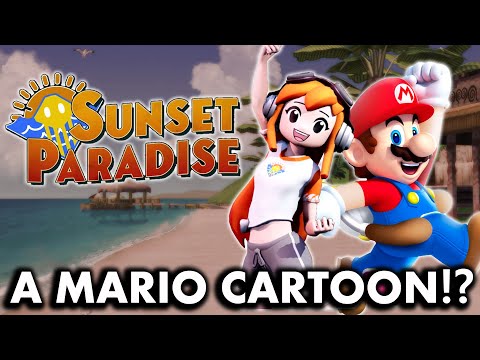 Sunset Paradise: Glitch's Super Mario Sunshine Cartoon!?