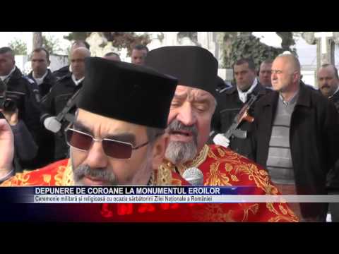 Depunere de coroane la Monumentul Eroilor