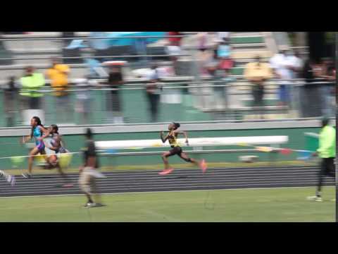 TTB Track Club 5-14-16 11-12 Girls 100M Heat 1