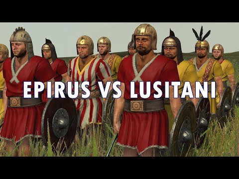 Epirus vs Lusitani - Multiplayer Battle - Total War Rome 2