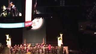 preview picture of video 'FRANKIE JR GRADUATING FROM USF AT THE TAMPA SUN DOME 5/3/14'
