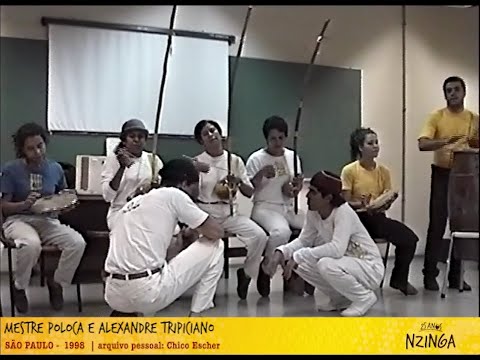 Mestre Poloca (Nzinga) e Alexandre Tripiciano (Nzinga)