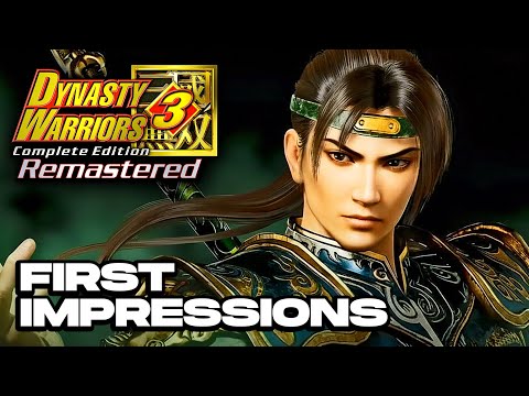 Dynasty Warriors 3 Remaster - Gameplay Demo First Impressions