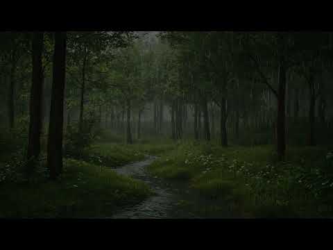 Relax and Sleep Deeply: Conquer Stress with the Soothing Sounds of Rain and Thunder