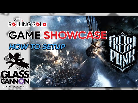 Frostpunk: The Board Game | Solo Playthrough | How To Setup | A New Home: Crater