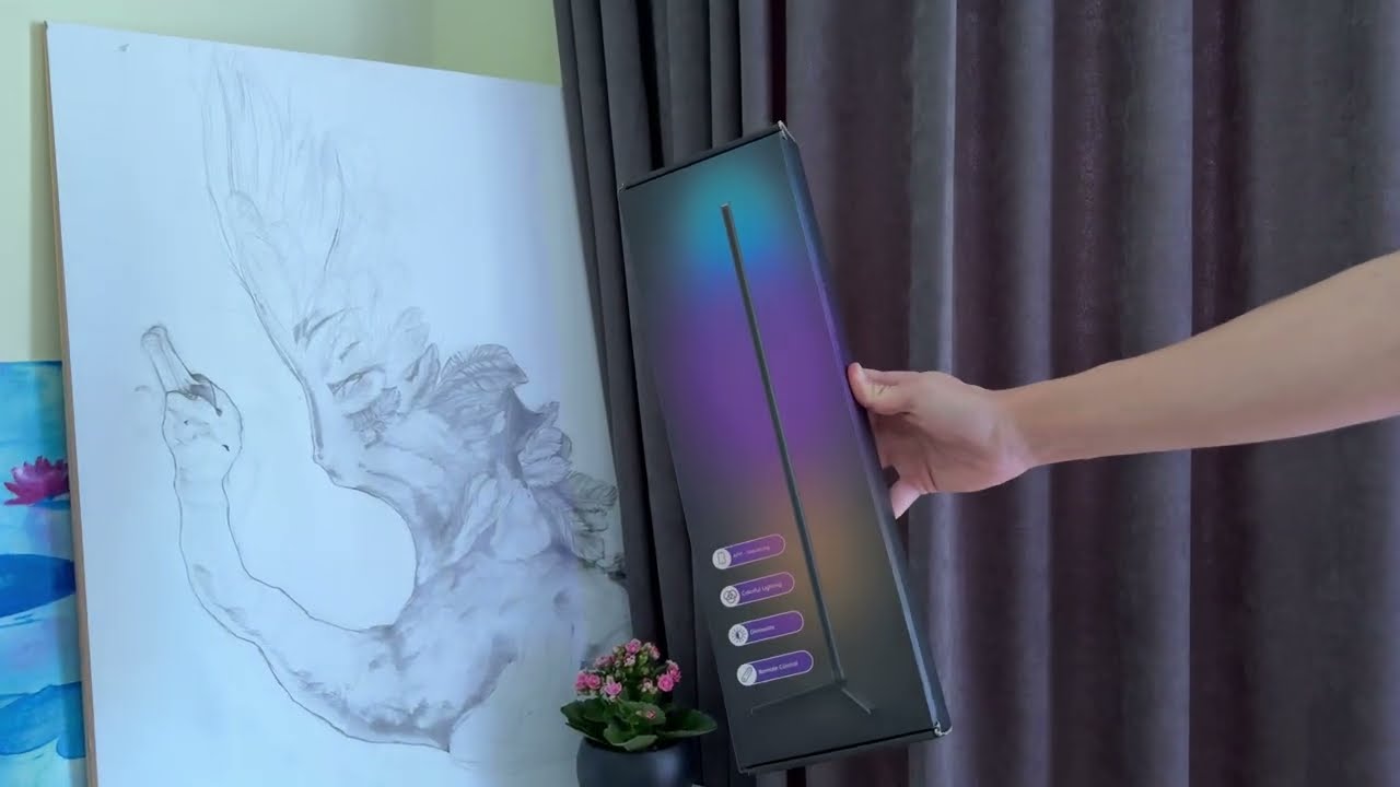 Напольная угловая LED лампа RGB Magic 1 Bluetooth USB with app