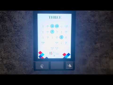 Strange TKE Agile Traction Elevators @ Three Ballpark Center, Atlanta, GA