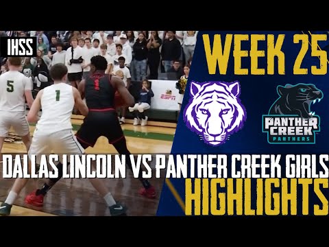Highlights: Dallas Lincoln Lady Tigers Beat Panther Creek 57-44!