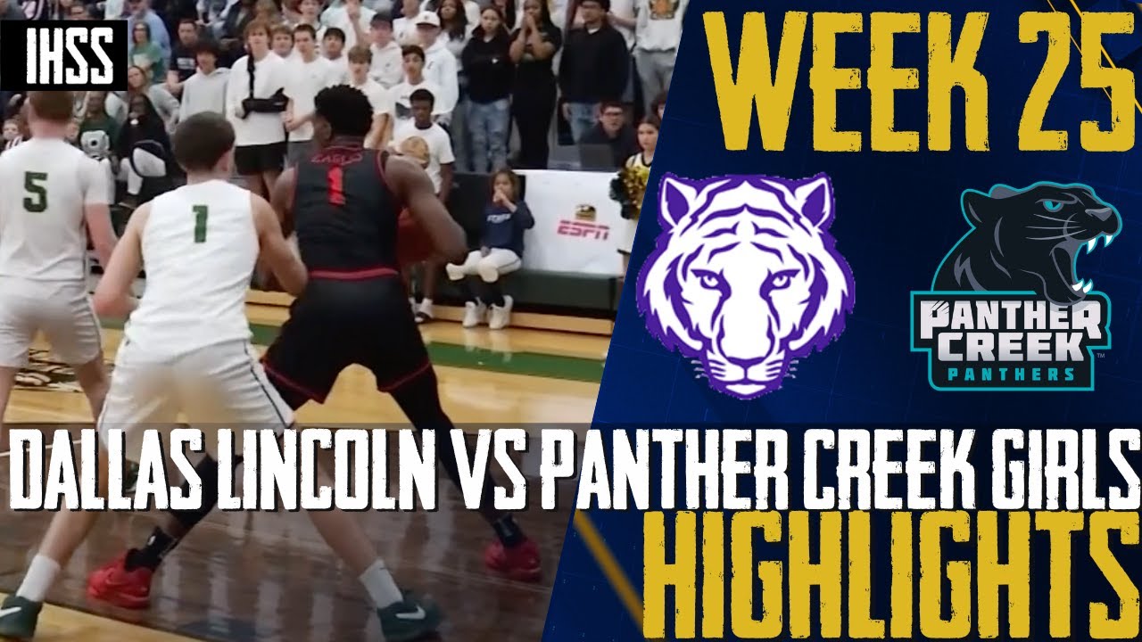 Highlights: Dallas Lincoln Lady Tigers Beat Panther Creek 57-44!