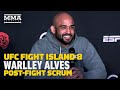 UFC Fight Island 8: Warlley Alves Says 'Weed Guy' Nate Diaz Is 'Bad Example' For MMA - MMA Fighting