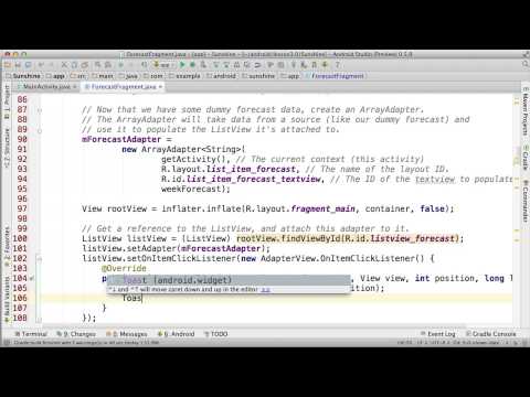 欢迎学习Google Android 开发者纳米学位