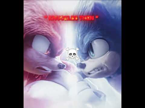 knuckles now vs knuckles then.. #shorts #sonic #knuckles #edit