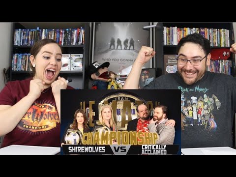 Shirewolves VS Critically Acclaimed REACTION - Movie Trivia Schmoedown TEAM TITLE MATCH!