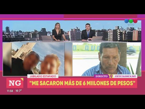 Retiree scammed out of 6 million pesos ► TELEFE ROSARIO
