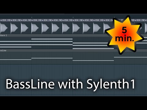 Make BassLine with Sylenth1 - Tutorial In Under 5 Mintues