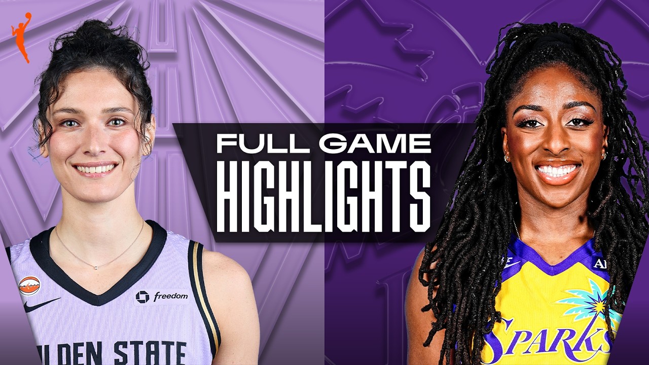 8월10일 골든스테이트 LA스파크스WNBA 하이라이트