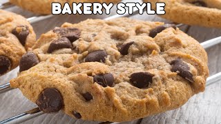Download lagu Bakery Style Chocolate Chip Cookie (Without Butter) mp3