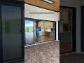 Large sliding doors that open your home & patio- perfect for entertaining🏡✨ #patioupgrades #home